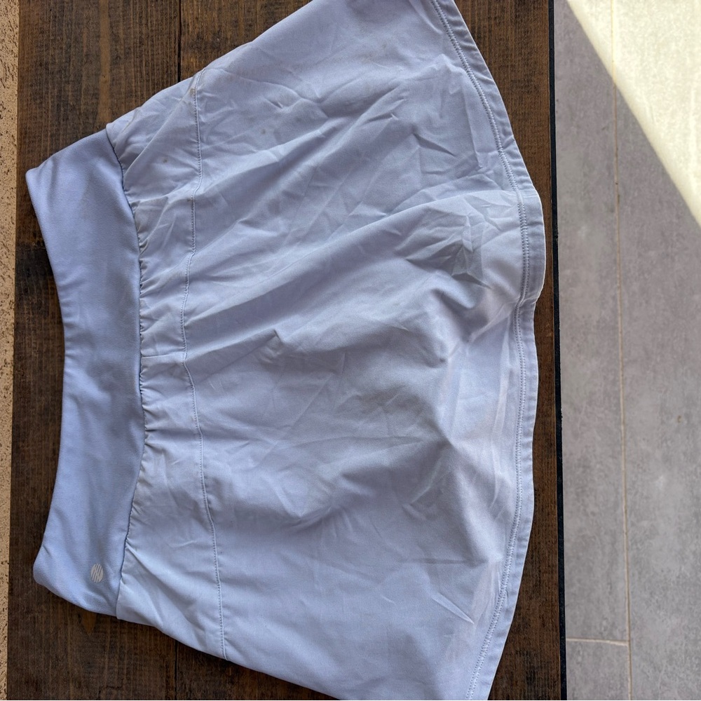 Zella Sky Blue Mini Skirt